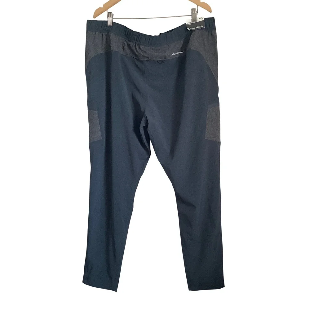 Eddie Bauer Mens Resonance Training Pants Storm Gray XXL Joggers 081-0024